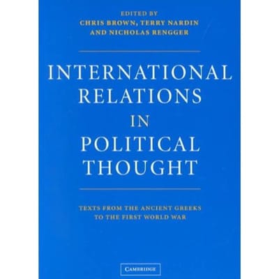 International Relations In Political Thought - Chris Brown
