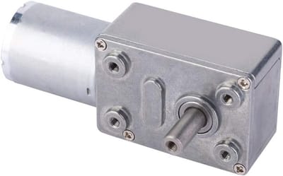 24V Gelijkstroom Tandwielmotor met Wormas en Hoog Koppel voor Elektrische Projecten