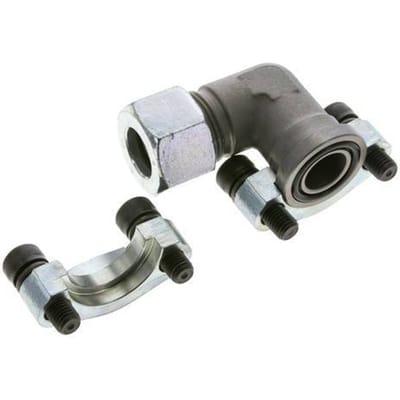 3/4'' SAE L-Flens 3000 psi Staal met 20S (M30x2) ISO 6162-1