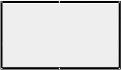 Projectiescherm - Wanddisplay Films - Thuisbioscoop Ervaring - Kreukvrij Opvouwbaar - 84 Inch 16:9 - Wit