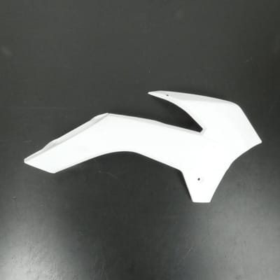Écope droite Générique pour Pit bike Bastos 125 Blanc 0410600202436 Neuf