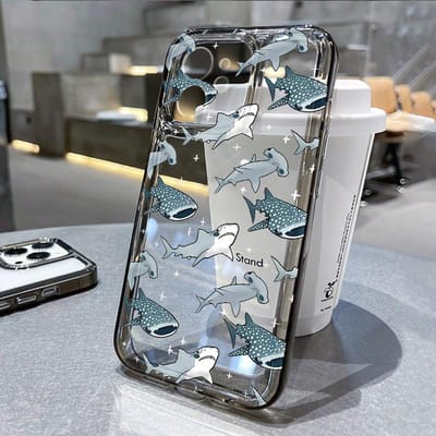 Zomer Oceaan Dieren Telefoonhoesje Voor iPhone 13 Hoesje iPhone 11 14 12 15 16 Pro Max XR XS X SE 7 8 Plus Schokbestendig Transparant Hoesje For iPhone 14