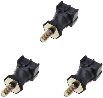 Dailygoods- Luchtpomp Mount - 3x Rubber Buffers - Beugel - Auto Accessoires - Hoge Betrouwbaarheid - Compatibel met 06A133567A