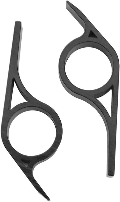 JGS Premium - 2 Stuks Hitch Cover Pry Bar Set van Aluminium voor het verwijderen van Y uit 2021-2023 - Duurzame tools