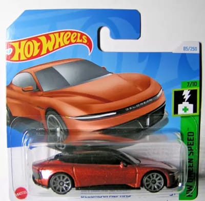 HOT WHEELS DELOREAN ALPHAS BRONS 85/250 1:64 HW GREEN SPEED 7/10
