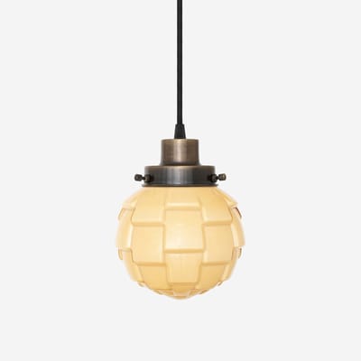 Hanglamp aan snoer Bretagne Sunny 20's Brons - Art Deco Trade