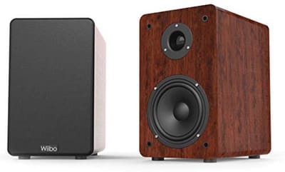 HiFi-luidsprekers 100W - 2-weg bass reflex, surround geluid, compacte 5 inch woofer en 2 inch tweeter