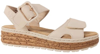 Sandalen met sleehak Rieker -