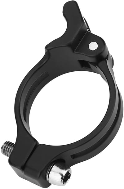 Voorderailleur Clamp - Fiets Accessoire - Fiets Onderhoud - 2 Maten Beschikbaar - 31.8mm 34.9mm - Zwart