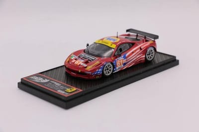 1:43 Diecast modelauto Ferrari 458 Italia GT2 GTE AM AF Corse #61 24H LeMans 2012 150 stuks BBR Models
