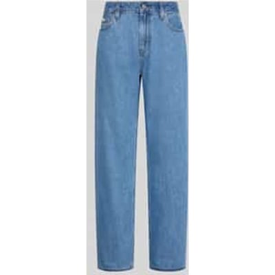 straight fit jeans van puur katoen