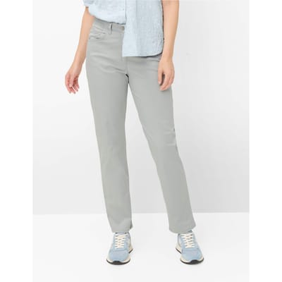Raphaela by Brax Dames Broek  Style CORRY SMOKE, mediumgrijs, maat 42