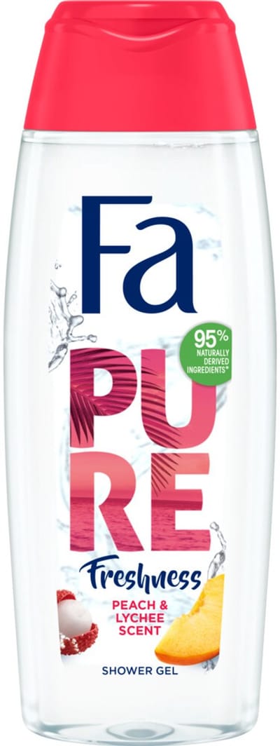 Fa Douchegel Pure Freshness Peach & Lychee 250 ml