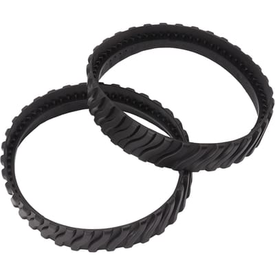 2 stuks Zwembadreiniger Vervangend Rupsband Rubberen Band Rupsband voor Zodiac MX8 MX6 Robotische Zwembadstofzuigers black