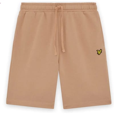 Korte Broek Lyle &amp; Scott ML414VOGT PLAIN SWEATSHORT-Y121 BARLEY