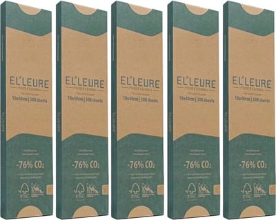 5x Elleure Hair coloring paper 300st 10x40cm