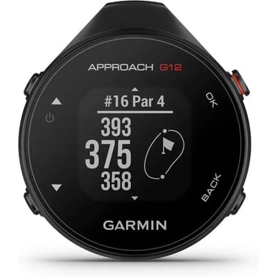Garmin Approach® G12 GPS-Golftoestel - Klein en Compact - Met Trackingsmogelijkheden - Tot 30 uur