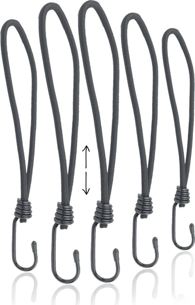 Premium Spanner 20cm met Haak - 5 stuks - 6mm - voor Tent, Aanhangwagen, Spandoek Spinhaak
