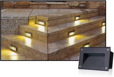 Inbouw Wandlamp voor Trap - 3W LED Landschapsverlichting IP65 Waterdicht