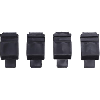 Deurvanger Rubber Set Lange Levensduur Verminder Geluid Deurvanger Kit Eenvoudige Installatie Voor W126 1979 Tot 1991 black