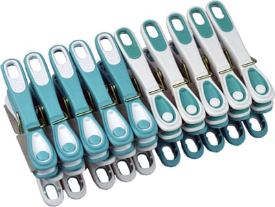 Laguelle Wasknijpers - Turquoise - 20 Stuks
