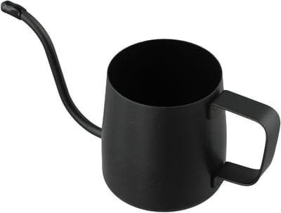 Gietpot Lange Tuit - Waterkannetje Kamerplant - Precisie Water Geven - Roestvrij Staal Ontwerp - 250 ml Capaciteit - Elegant Zwart