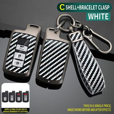 Coque de protection pour clé de voiture à distance Pour Toyota Auris Camry Rav4 Avalon Yaris Verso 2012 2013 2014 Accessoires black