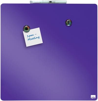 Nobo Tile 36x36 Cm Klein Magneetbord Paars