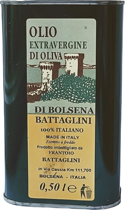 Battaglini-Extra Vergine Olijfolie-Italië-blik 500 ml