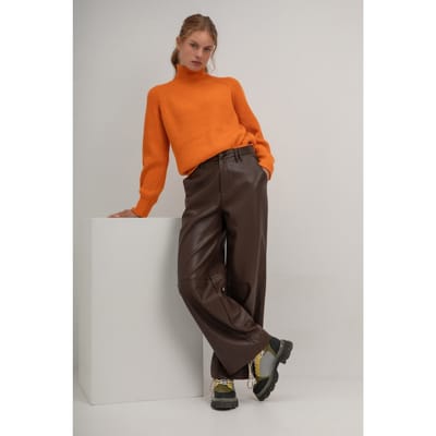 Josephine & Co Serena Sweater Orange Size: XL | Sweaters Outlet | Dames | Oranje