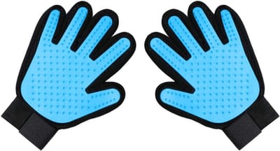 Honden- en kattenmassagehandschoenen voor verzorging en baden - 2 stuks siliconen borstels voor huisdieren