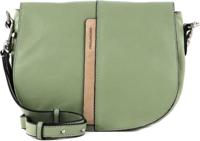 FREDsBRUDER Leren Schoudertas Shea Saddle Bag Sage Groene