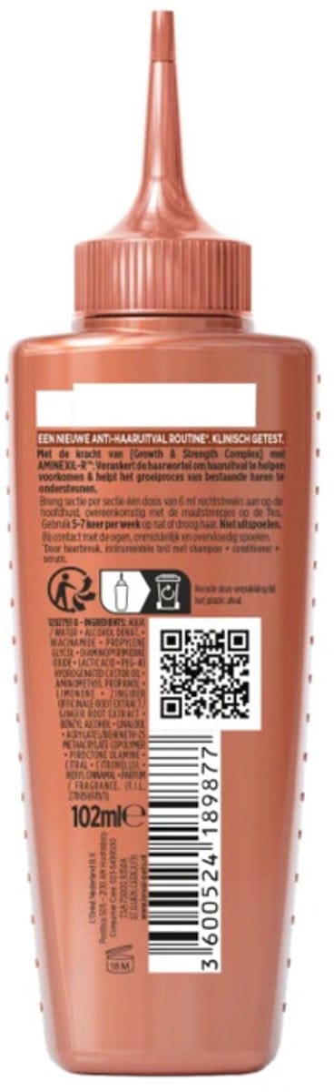 L'Oréal Elvive Fiber Booster Anti-Haaruitval Serum - 3 x 102 ml - Voordeelverpakking