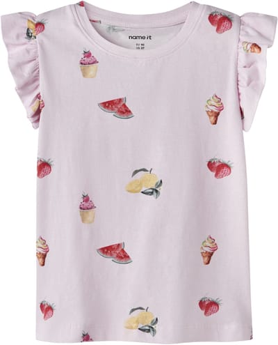 NAME IT - NMFJOVINER SS TOP BOX - Meisjes - T-shirts