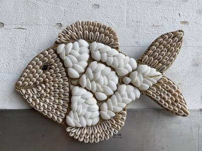Fish hang shell 20x35cm