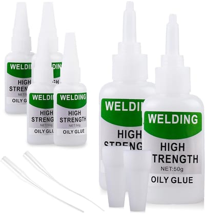 Set van 6 Sterke Universele Secondelijm - Waterdicht en Hittebestendig