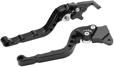 Dailygoods- Remkoppelingshendel Verstelbaar - Aluminiumlegering - Motorfiets - 2 Stuks - CNC Bewerking - Duurzaam - Motorhendel