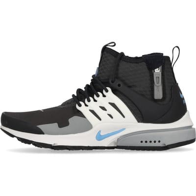Hoge herenschoen Air Presto Mid Utility antraciet/universiteitsblauw/topwit