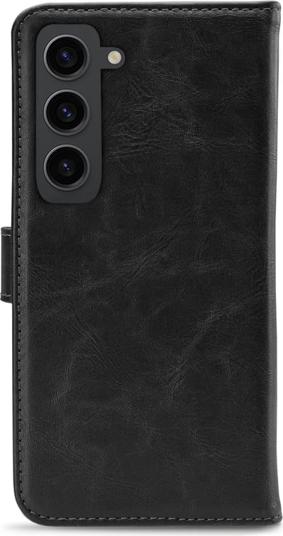 My Style Telefoonhoesje geschikt voor Samsung Galaxy S23 Hoesje | My Style Flex Wallet Bookcase Portemonnee | Pasjeshouder voor 3 Pasjes | Telefoonhoesje voor Pinpas / OV Kaart / Rijbewijs - Zwart