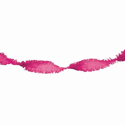 Draaislinger - Crepe - Roze - 24 meter