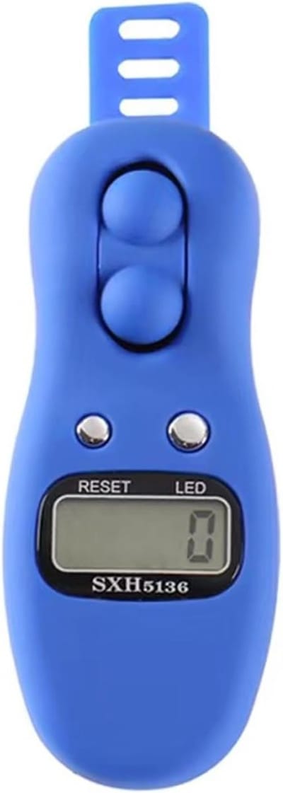Digitale Teller - Gebed Kralen - Tellen van Gebeden - Resetbare Clicker - 99999 Tellingen - Zwart