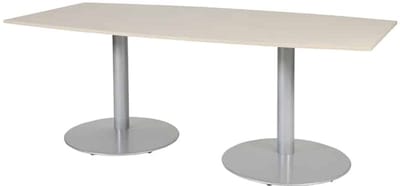 Vergadertafel - Linesto 240x120 tonv. Havana Kersen - alu frame