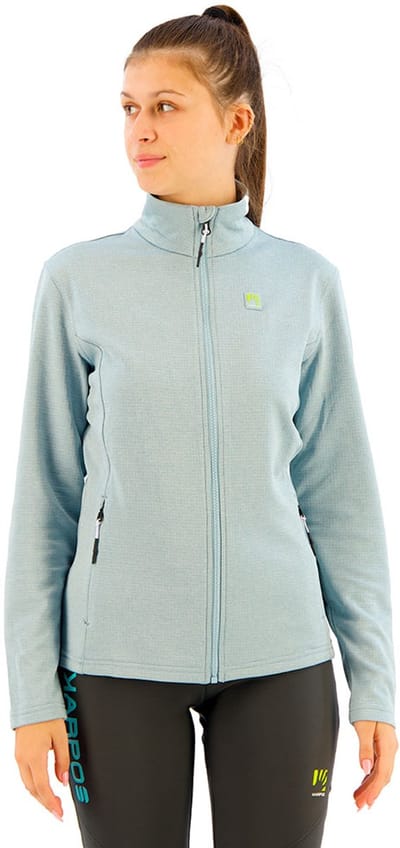 Karpos Pizzocco Fleece Met Volledige Rits Blauw S Vrouw