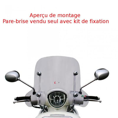 Pare brise Faco pour scooter Peugeot 50 Django 2T Sport 2014 à 2018 28345 Neuf