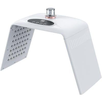 Opvouwbare Grote Rij Lamp Huishoudelijk Gezichtsschoonheidsmasker Foton Huidverjonger Rood Licht Kleur Spray Spectrometer gray