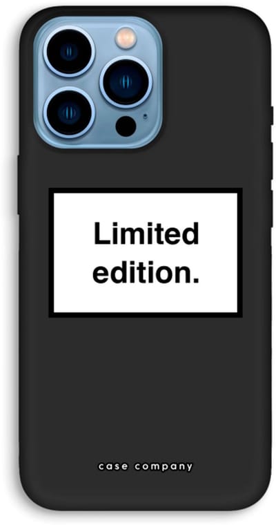 Case Company® - Hoesje geschikt voor iPhone 13 Pro Max hoesje - Limited edition - Biologisch Afbreekbaar Telefoonhoesje - Bescherming alle Kanten en Schermrand