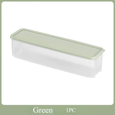 1pc Boîte Fraîche Nouilles Plastique Conservation des Aliments Boîte Scellée Rectangle Fruits Réfrigérateur Stockage Fournitures de Cuisine Stockage de Collations