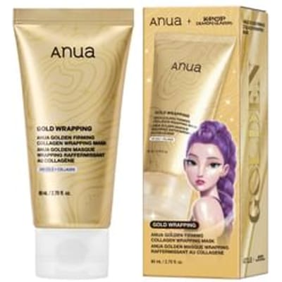Anua - Kpop Demon Hunters Golden Firming Collagen Wrapping Mask 80ml