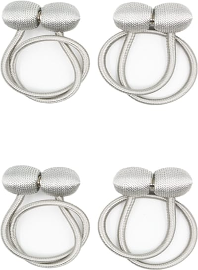 Magnetische gordijnhouder Zilvergrijs