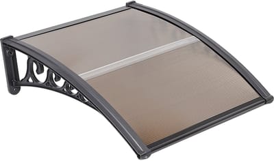 PIPIPOXER Overkapping voordeur Luifel Lessenaar Luifel Huis Deurluifel Voordeur Luifel 100*100 cm